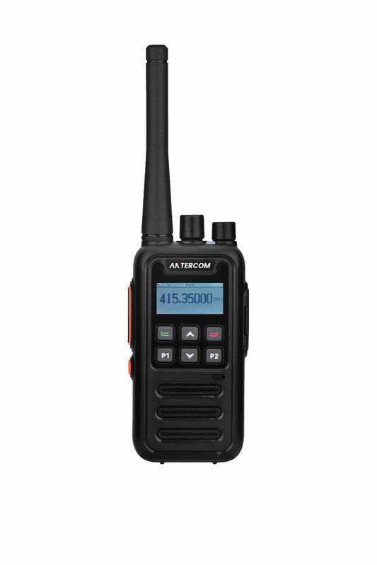 ANTERCOM AC2: 400-470MHz Handheld Transceiver with Digital Security, Frequency Duplication, and Quick Group Formation